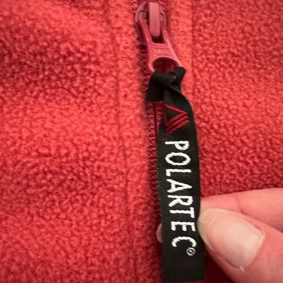 CLEARANCE EUC Cabela’s Women’s Medium Peach Color Fleece Jacket1 - Picture 7 of 8